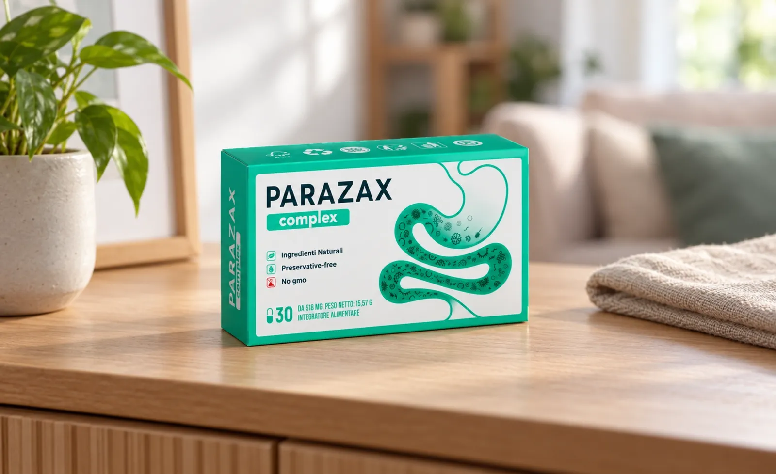 Parazax Complex — le produit au quotidien