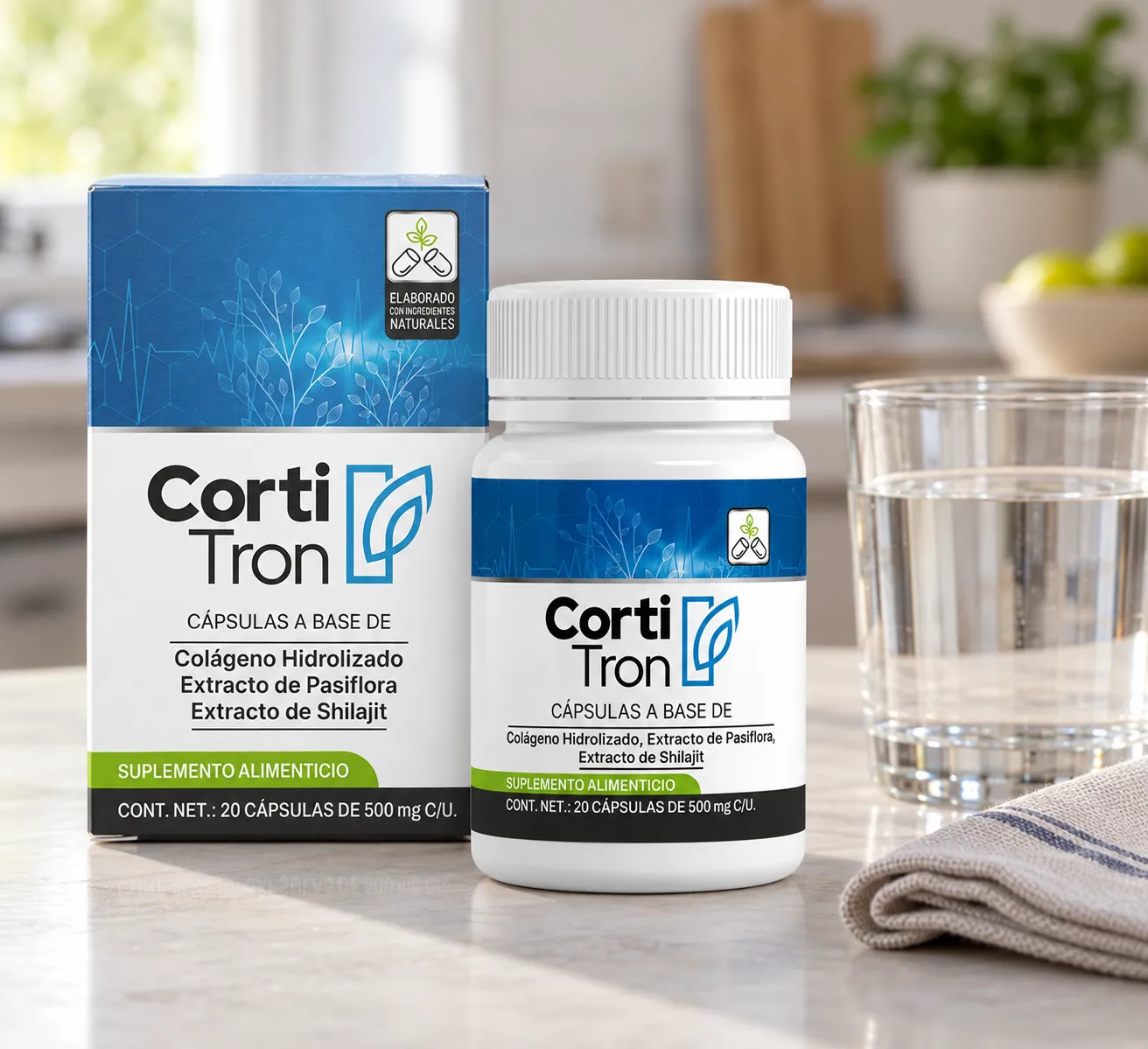 Cortitron — le produit au quotidien